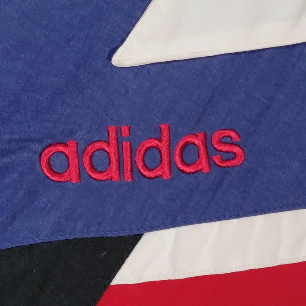 Adidas Vintage 90s Color Block Heavy Jacket